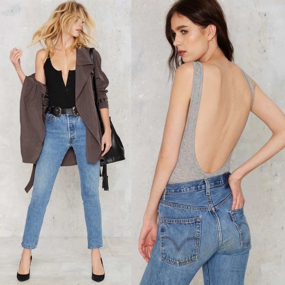 Reworked Nasty Gal After Party Vintage 501 Levi’s - Picture 2 of 11